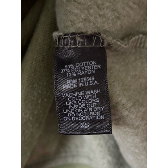 AVIATOR NATION Camo Crewneck Sweatshirt Venice California XS - Picture 4 of 6